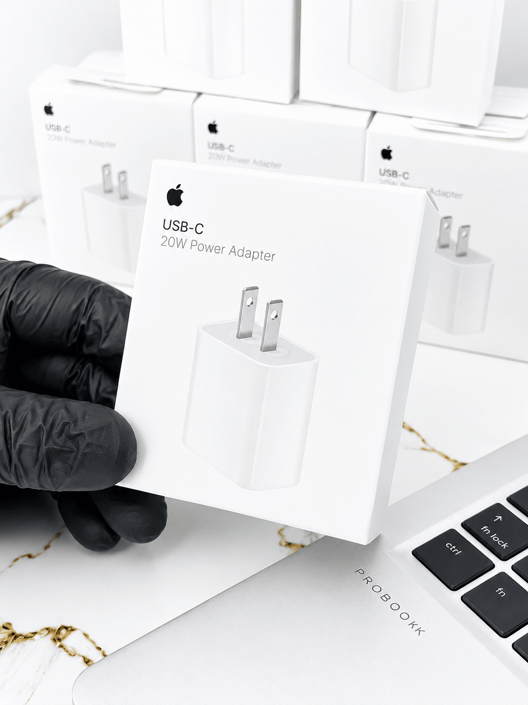 Apple 20W USB-C Power Adapter NFC 2 Pin White Charger