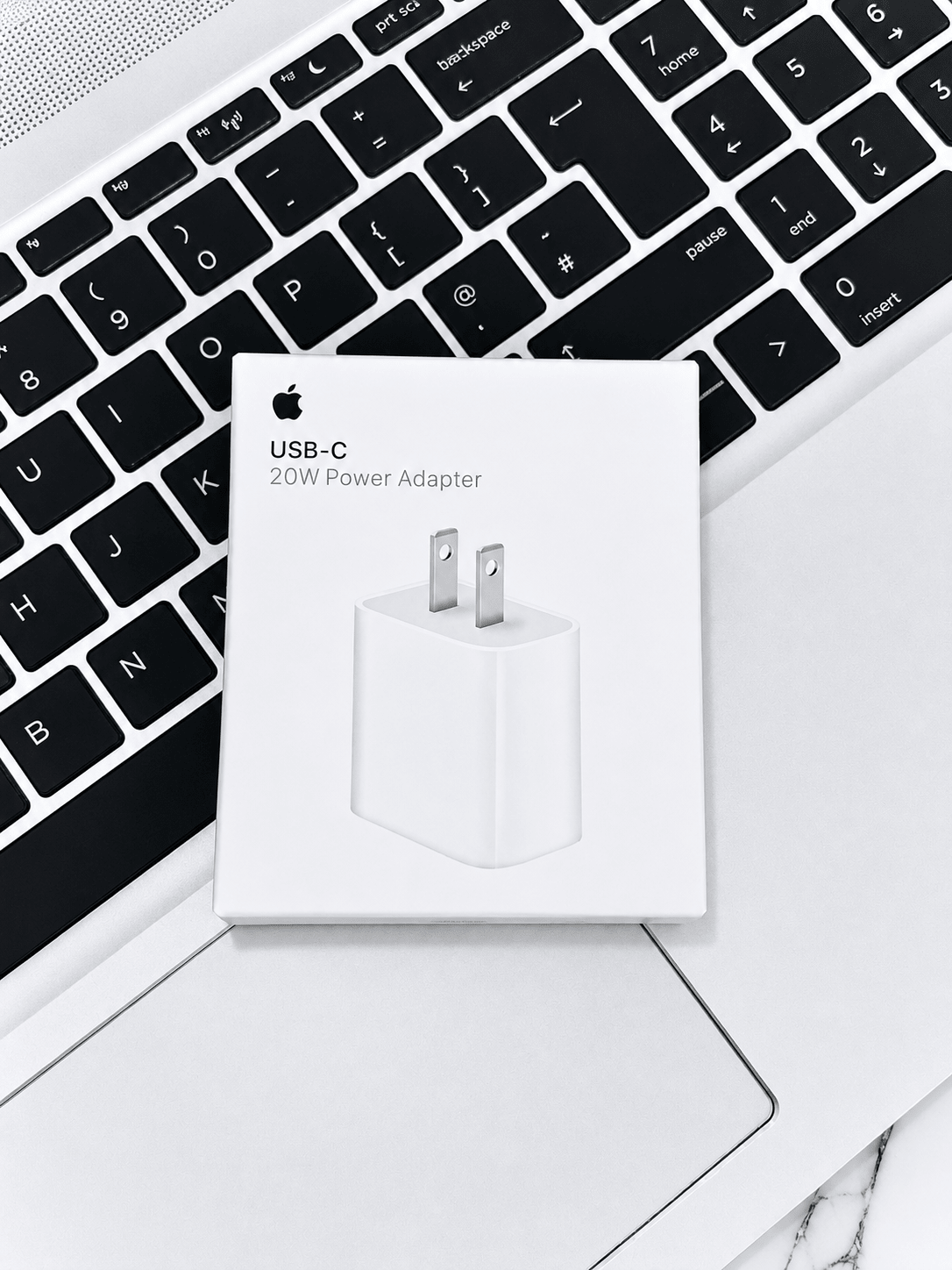 Apple 20W USB-C Power Adapter White Fast Charger