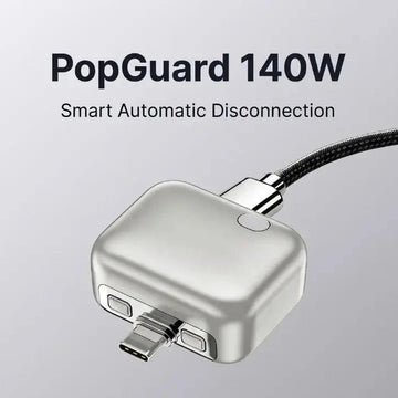 Buy PopGuard 140W Automatic Charging Disconnector | Smart Battery Protection and Auto Power Cut-Off | Fast Charging Protector () Online in Pakistan | iPointZone