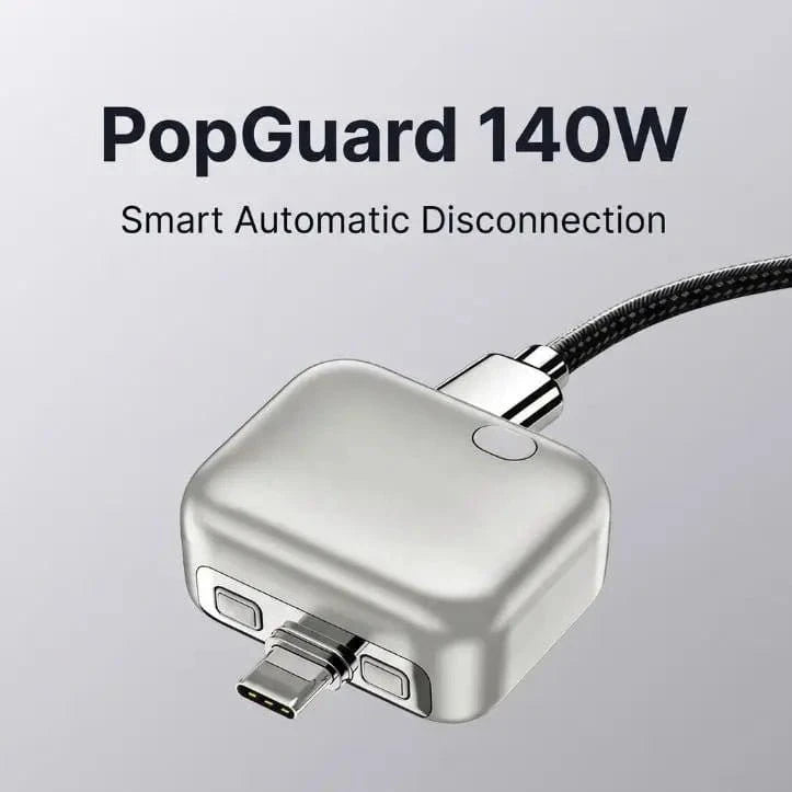 Buy PopGuard 140W Automatic Charging Disconnector | Smart Battery Protection and Auto Power Cut-Off | Fast Charging Protector () Online in Pakistan | iPointZone